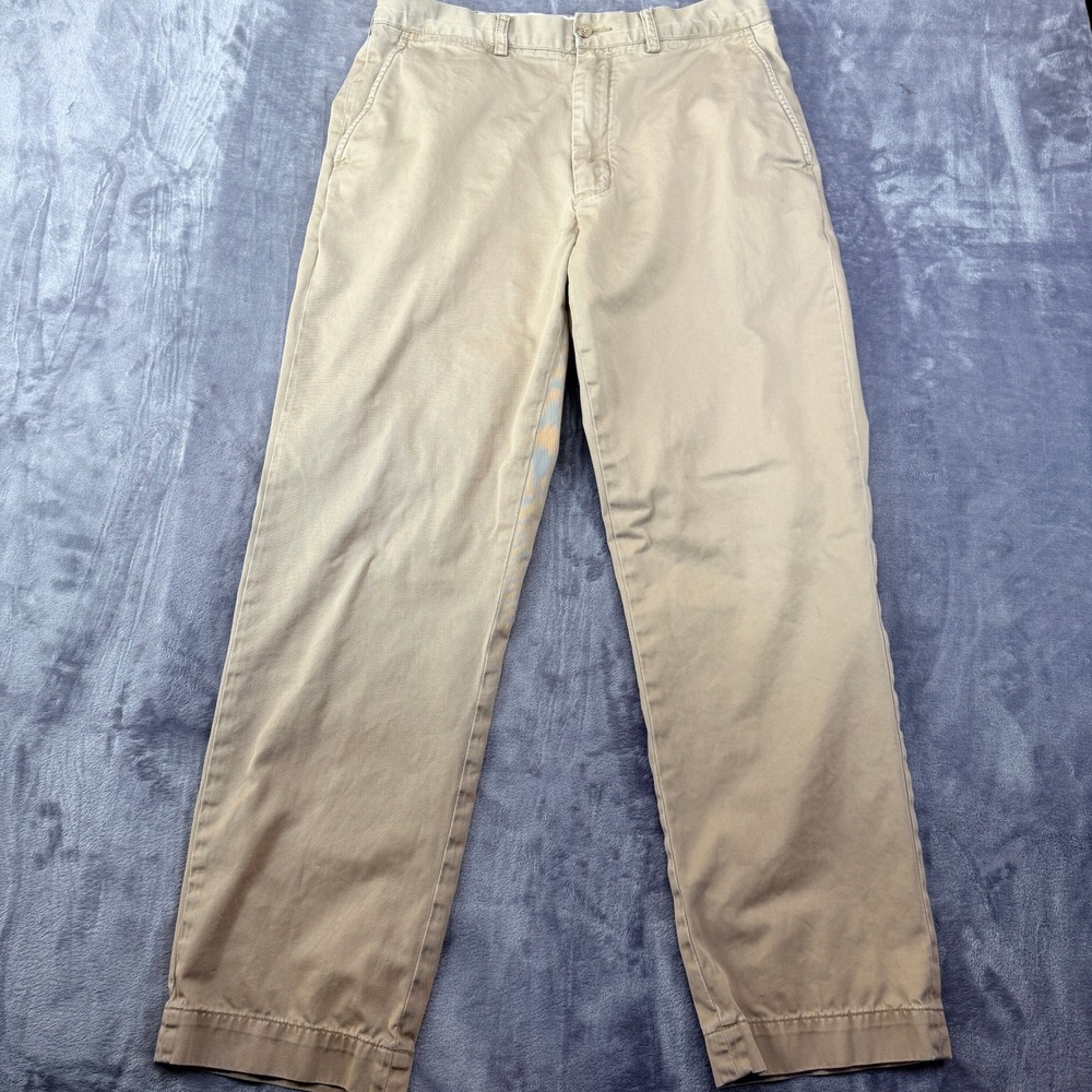 Polo‎ Ralph Lauren Prospect Pant Mens 35x32 Tan Khaki Classic Chino Cotton Pants